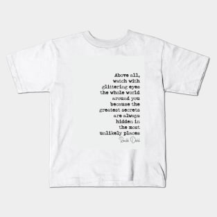 Roald Dahl Quote Kids T-Shirt